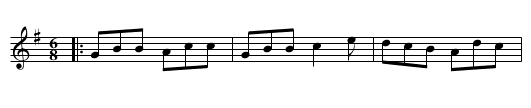 Drunken Parson,aka. JBut.335, The - staff notation
