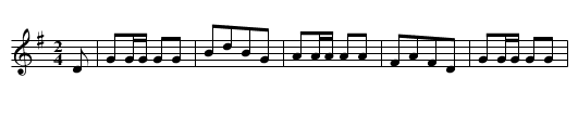 DRUNKEN SAILOR - staff notation