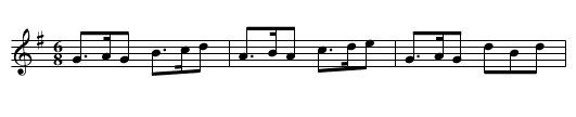 Drunken Wife o' Galloway - staff notation
