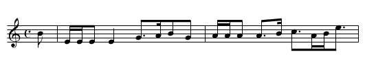 Drunken Wives of Fochabers, The - staff notation