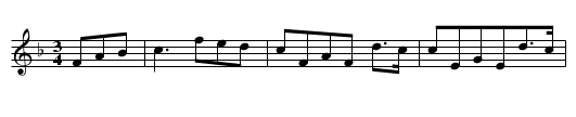 DU WIRST MIRS JA NIT UEBEL NEHMA - staff notation