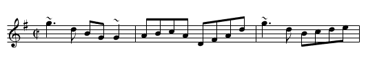 Dublin Lads, The - staff notation