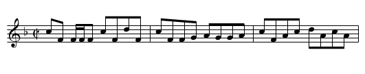 Dublin Lasses - staff notation