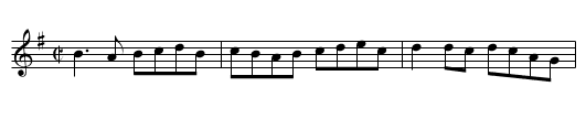 Dublin Porter - staff notation