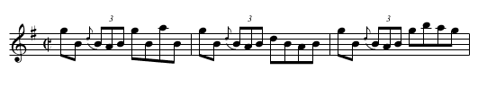 Dublin Reel, The - staff notation