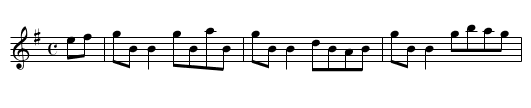 Dublin - staff notation