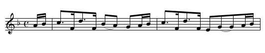 Duchess of Bedford's Cairn, The - staff notation