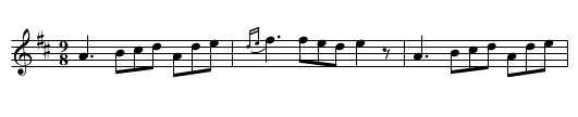 Duchess of Gloucester - staff notation