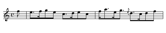 Duchess of Manchester’s Strathspey [4], The - staff notation