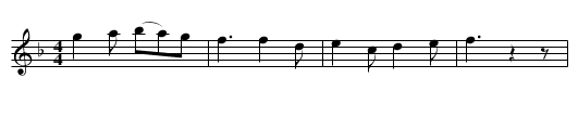 Ductie - staff notation