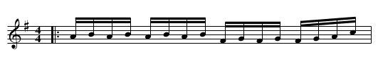 Duda - staff notation