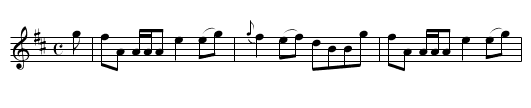 Duddingston Castle - staff notation
