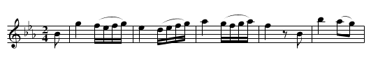 Duetto - Andante - staff notation