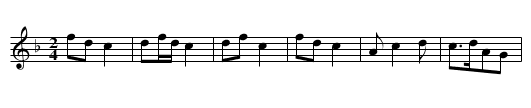 Dui hua - staff notation