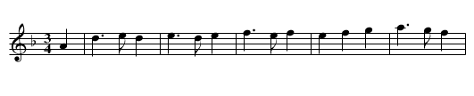 Duivelspaard - staff notation