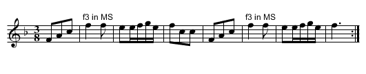 Duke of Anglsea Waltz. JGi.156, The - staff notation