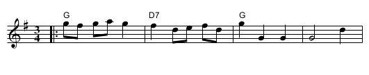 Duke of Kent's Waltz - staff notation