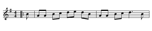 Duke of Roxburgh, The  - staff notation
