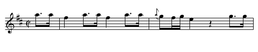 Duke of York's New March - staff notation