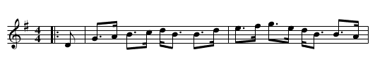 Dunblane - staff notation