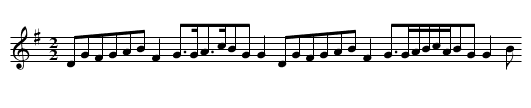 Duncan Gray - staff notation