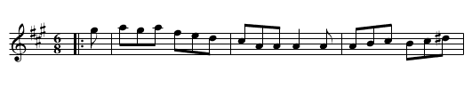 Duncan Keppie's Visit - staff notation