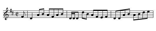 DUNDAN DAVIDSON - staff notation