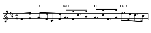 Dundee Hornpipe, The - staff notation