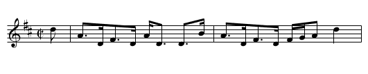 Dunn Carline, The - staff notation