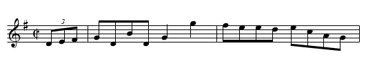 Dunphy's - staff notation