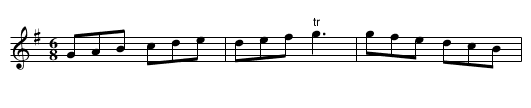 Dunstable Bonnet, The - staff notation