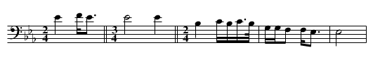 Duplication of No 39 - staff notation