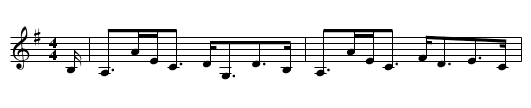 Dusky Meadow - staff notation