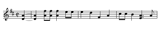 Dutch Hop - staff notation