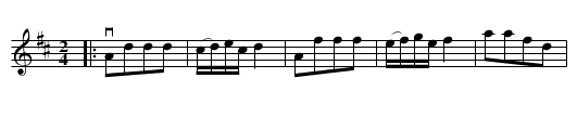 DUTCH POLKA - staff notation