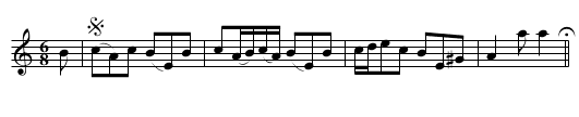 Dutchess, The - staff notation