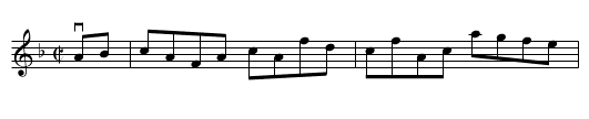 DUXBURY -- HORNPIPE - staff notation