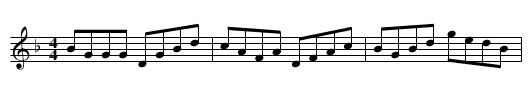 Duxbury Hornpipe - staff notation