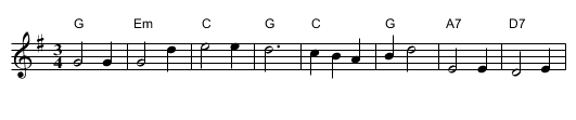 Dvanag An Seoladair #2 - staff notation