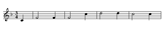 Dvanag An T-seoladair - staff notation