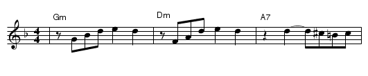 Dve Gitari - staff notation