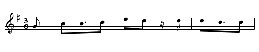 E BISSELE LIEB - staff notation