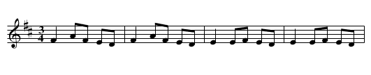 Eagle's Whistle [3], The - staff notation