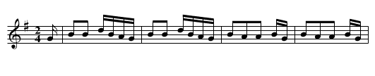 Eagle's Whistle, The [1] - staff notation