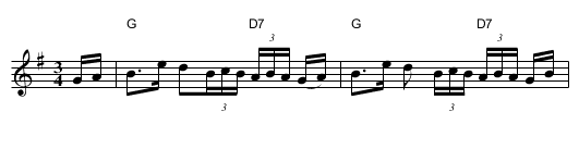 Eagle's Whistle, The - staff notation