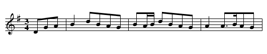 Eagle's Whistle, The - staff notation