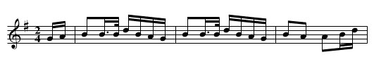 Eagle's Whistle, The - staff notation
