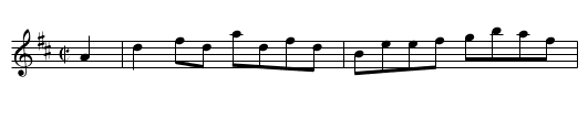 Eagleston's Strathspey - staff notation