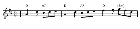 Earl Bley's Jig - staff notation