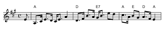 Earl Haig - staff notation